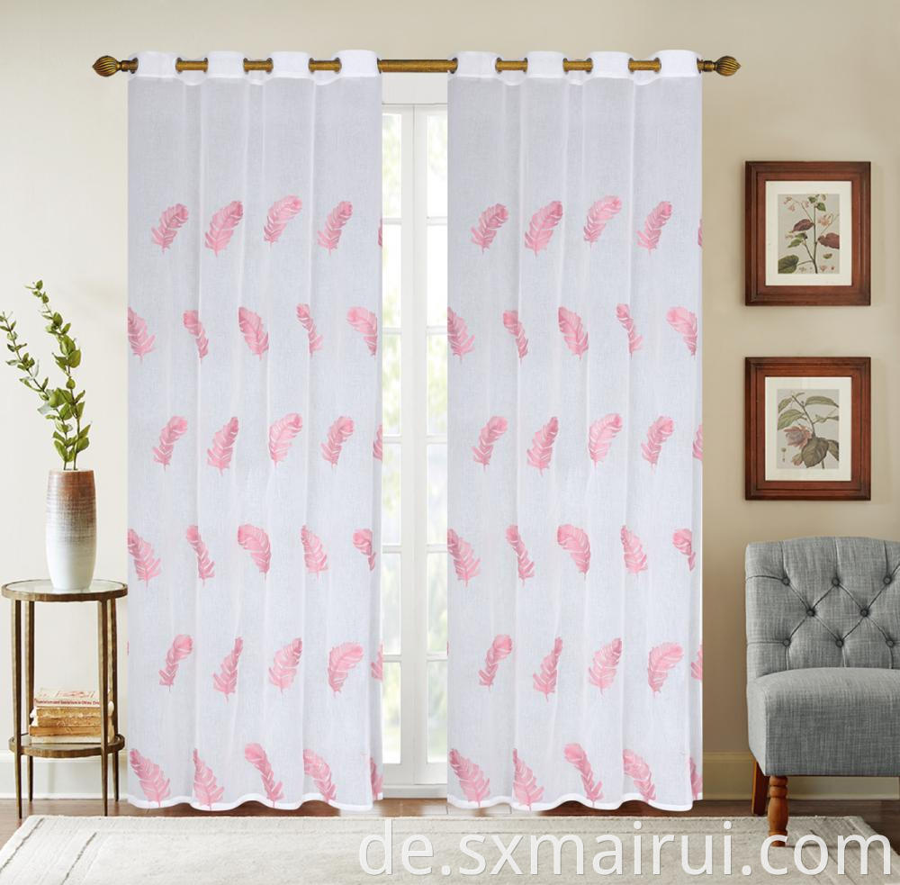 Dori Sheer Embroidery Curtain Panel